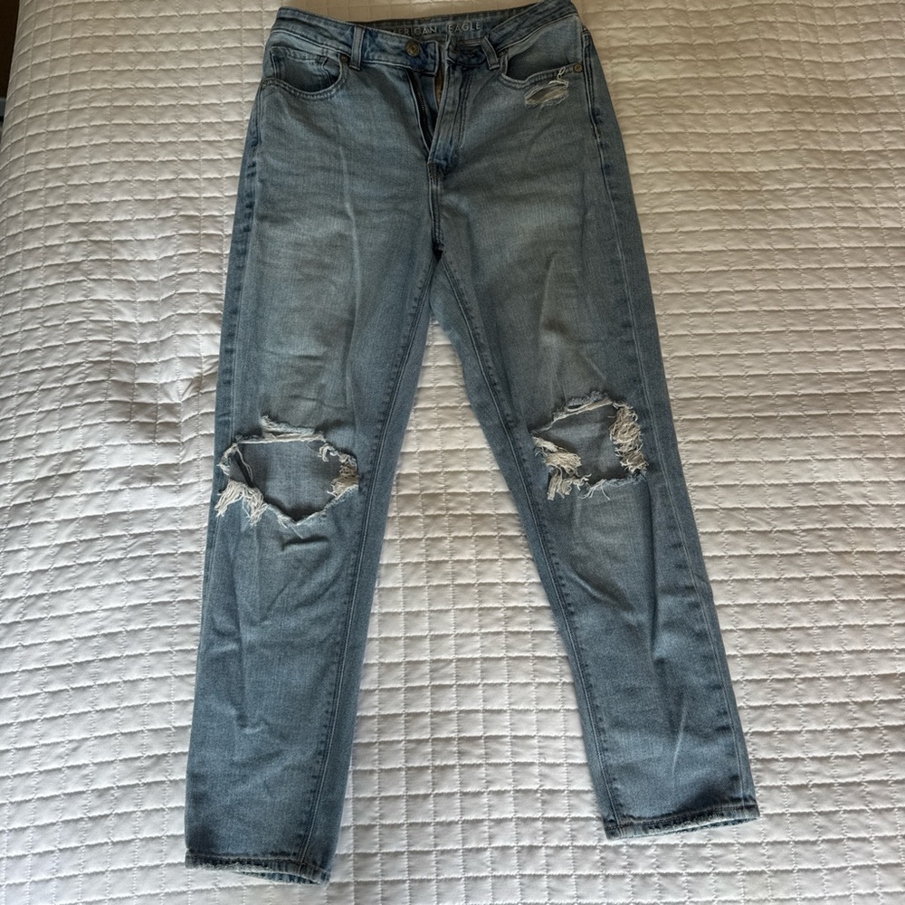 American Eagle Outfitters Light Wash Denim Jeans